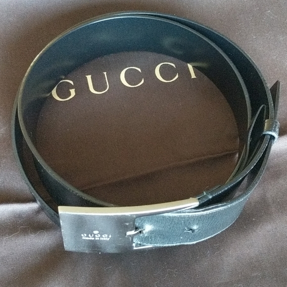 GUCCI LEATHER BELT - Picture 4 of 8